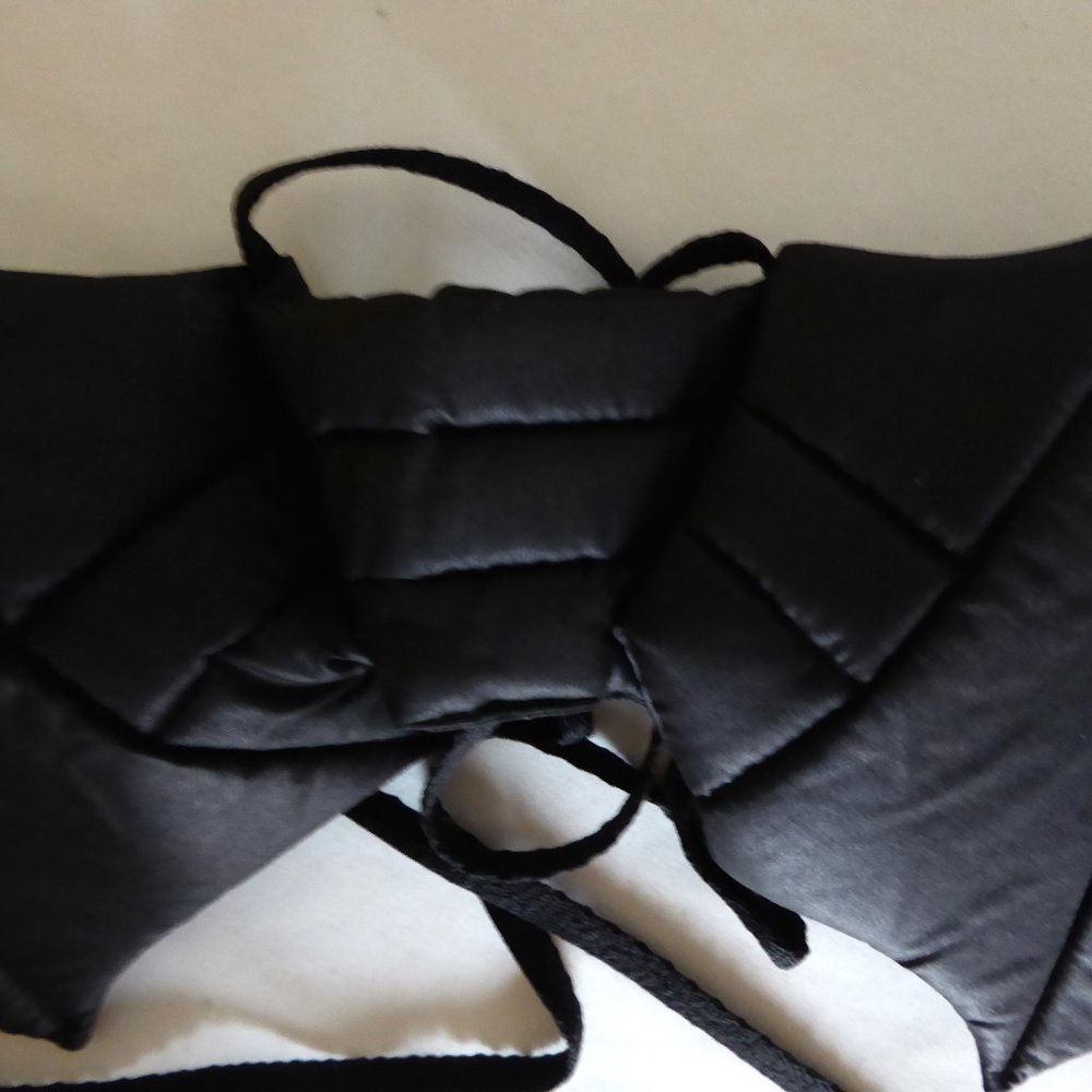 HALLOWEEN PET COSTUME DOG CAT BLACK QUILTED VAMPIRE BAT WINGS (NEW NEVER USED) - Picture 8 of 10